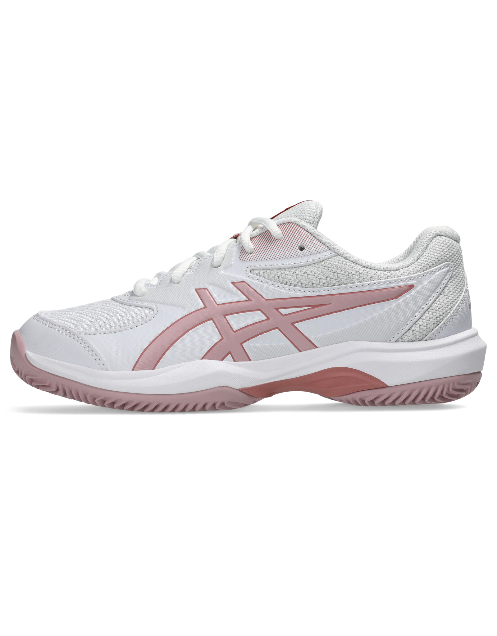 Asics GEL-GAME GS CLAY/OC-Kinderen-WHITE/MORGANITE