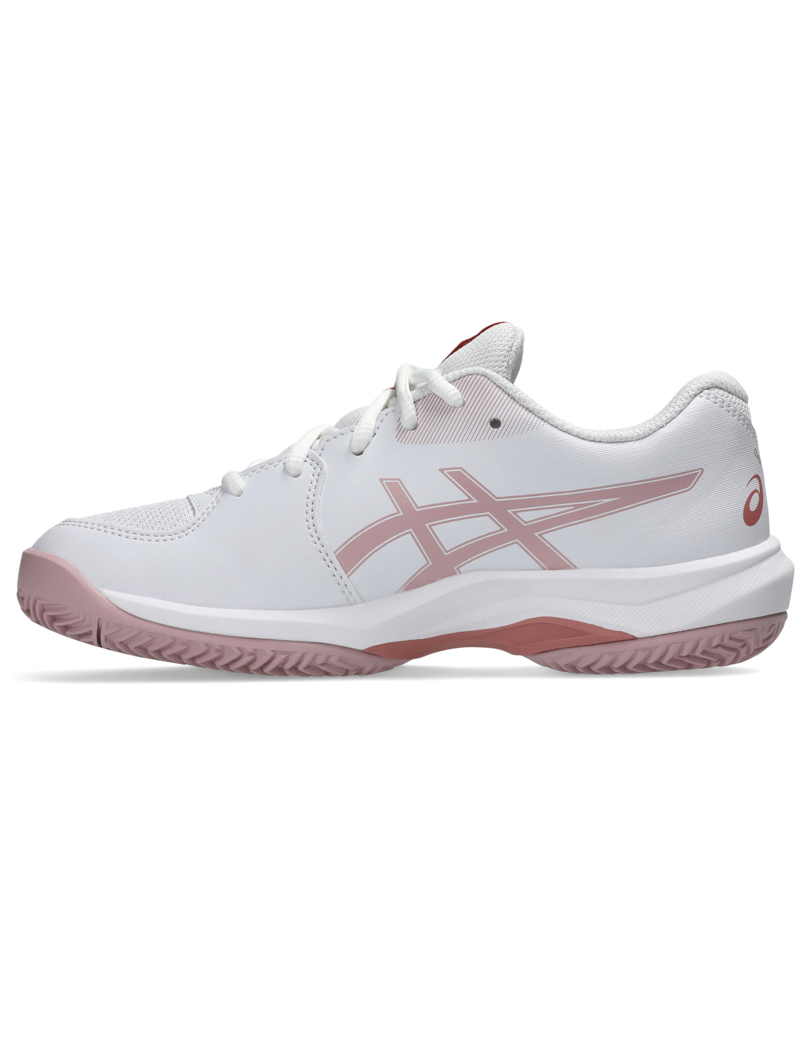 Asics GEL-GAME GS CLAY/OC-Kinderen-WHITE/MORGANITE