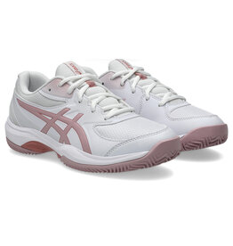Asics GEL-GAME GS CLAY/OC-Kinderen-WHITE/MORGANITE
