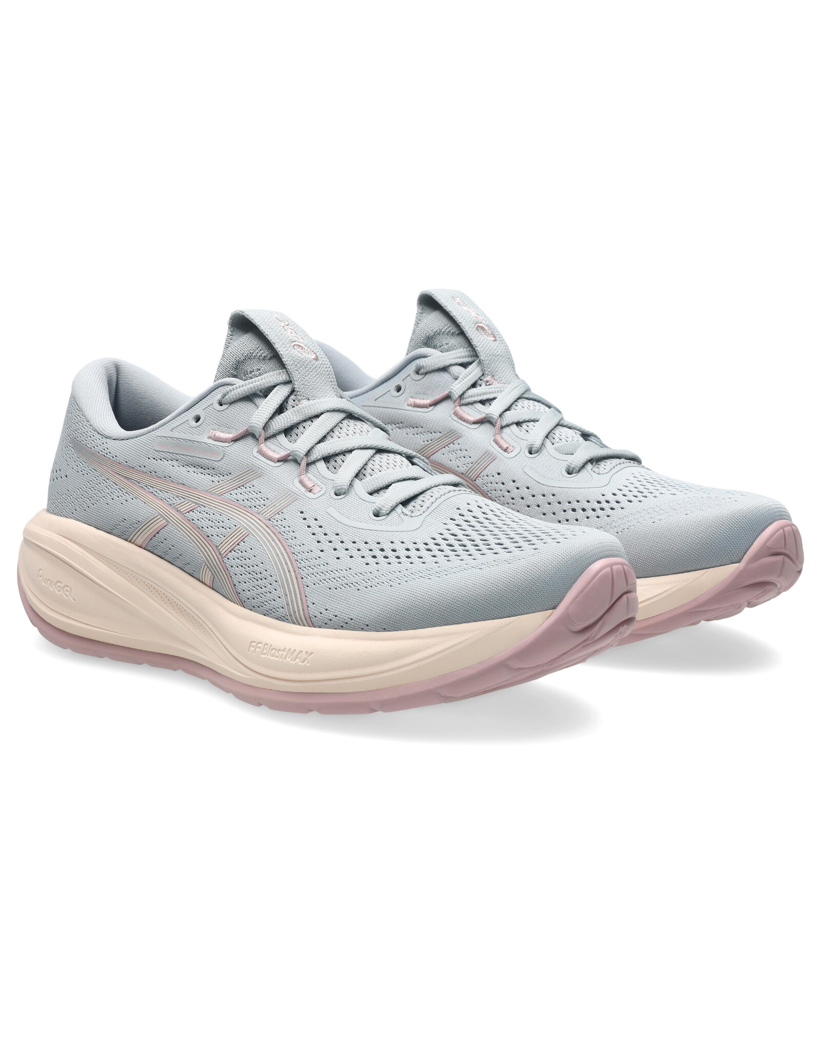 Asics GEL-CUMULUS 28-Dames-PIEDMONT GREY/PEARL PINK