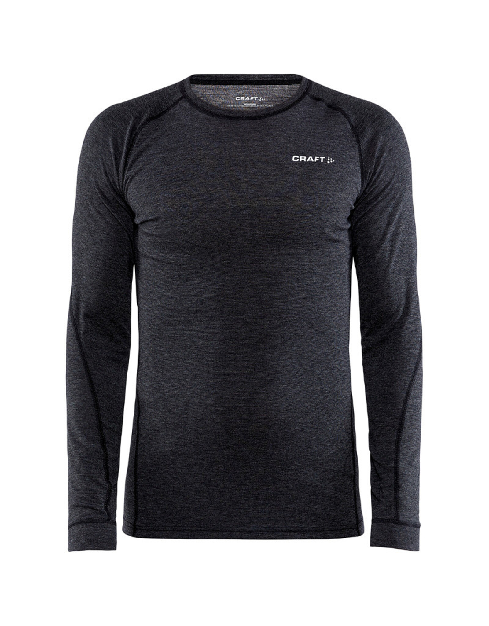 Craft WOOL MERINO SET M-Heren-BLACK MELANGE