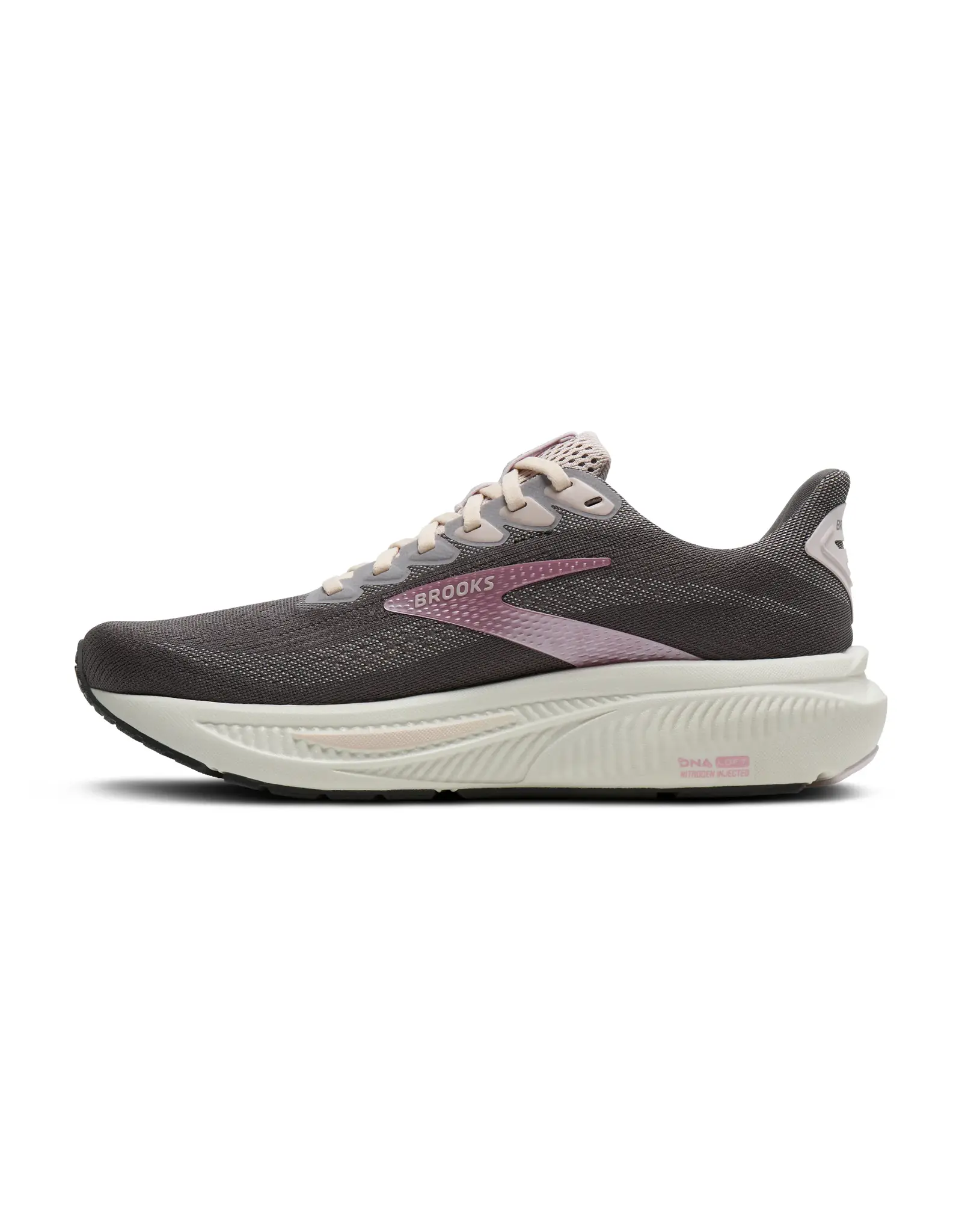Brooks Ghost 17-Dames-Poppy Seed/Pink/Bluewash