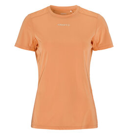 Craft ADV ESSENCE SS TEE 2 W-Dames-APRICOT