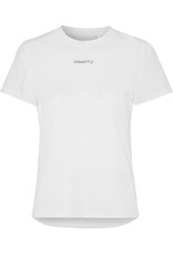 Craft ADV ESSENCE SS TEE 2 W-Dames-WHITE