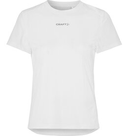 Craft ADV ESSENCE SS TEE 2 W-Dames-WHITE