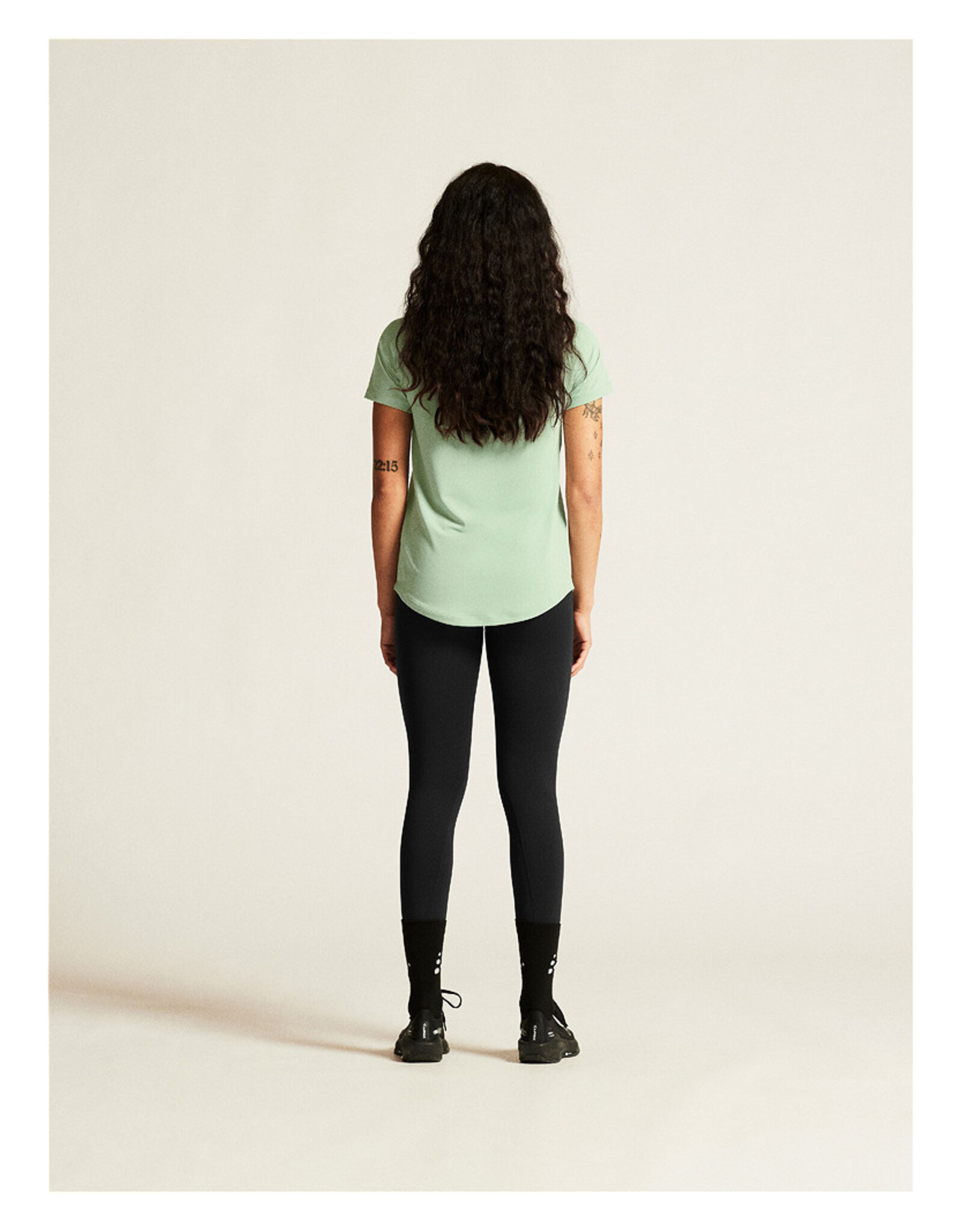 Craft COLLECTIVE SS TEE W-Dames-GLACIAL