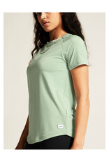 Craft COLLECTIVE SS TEE W-Dames-GLACIAL