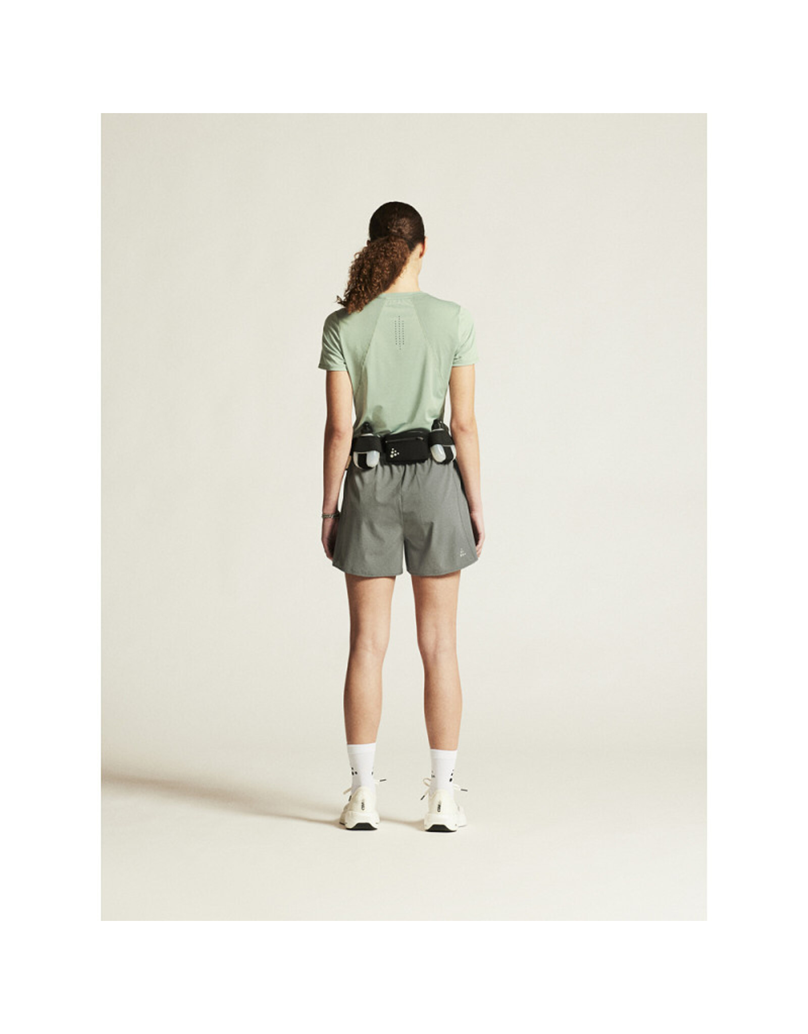 Craft ADV ESSENCE SS TEE 2 W-Dames-GLACIAL