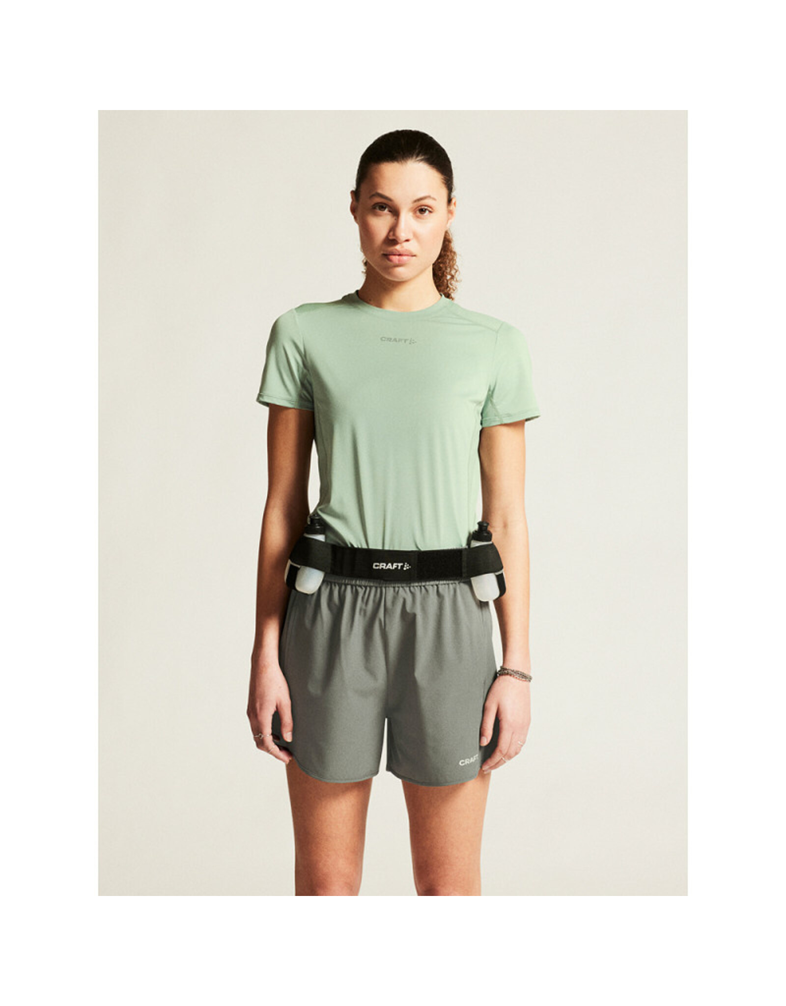 Craft ADV ESSENCE SS TEE 2 W-Dames-GLACIAL