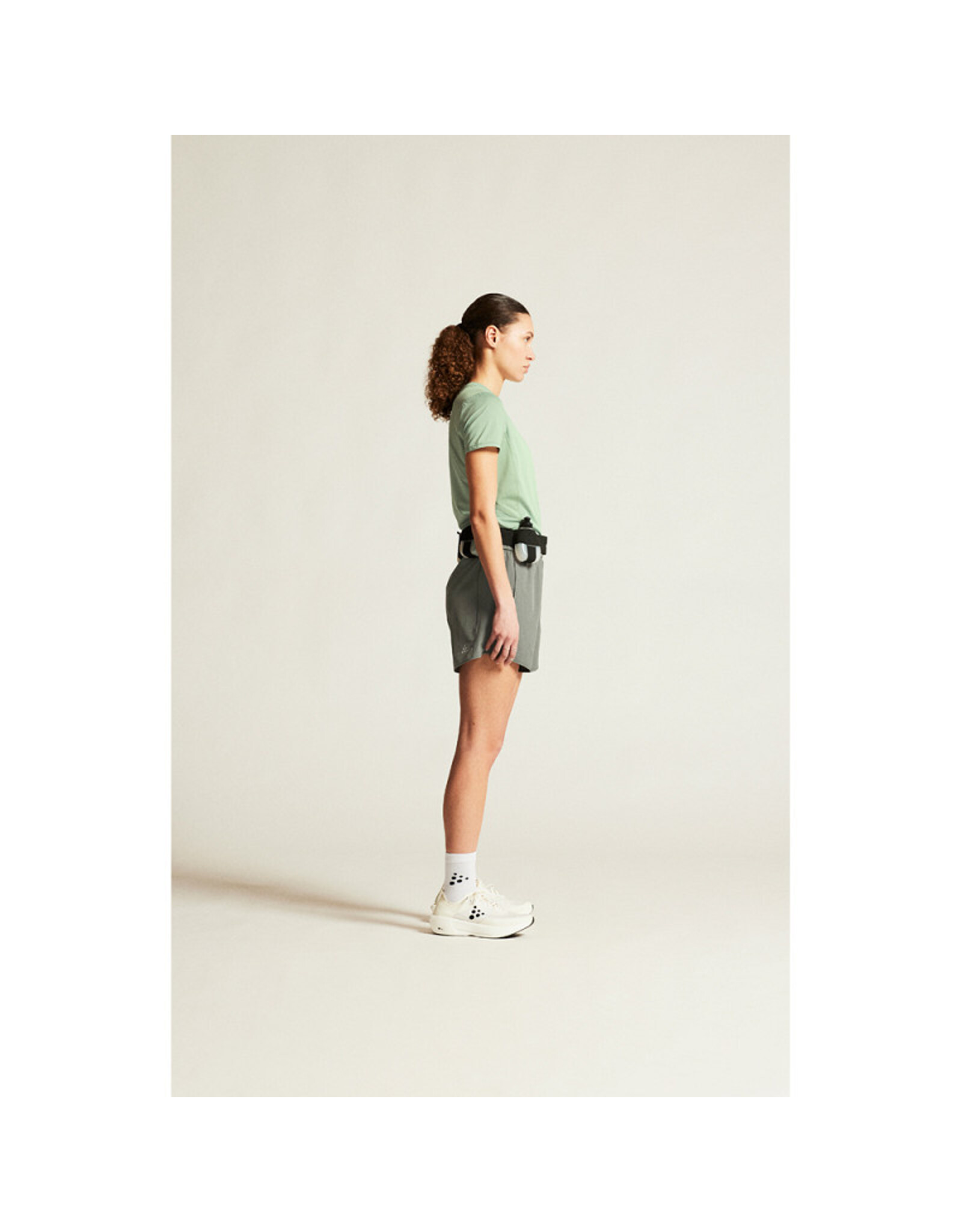 Craft ADV ESSENCE SS TEE 2 W-Dames-GLACIAL