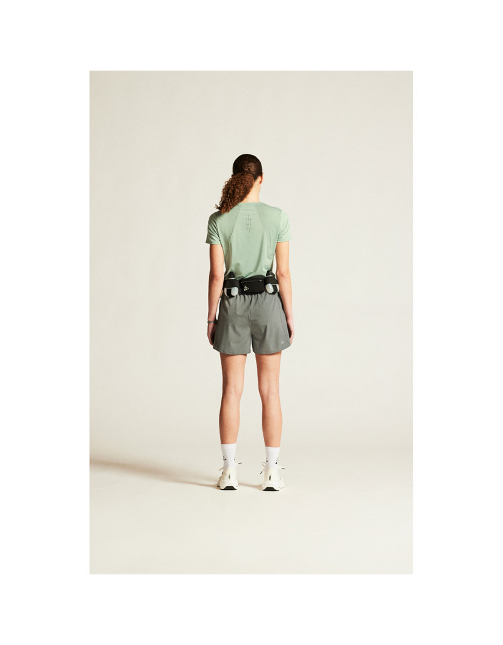 Craft ADV ESSENCE SS TEE 2 W-Dames-GLACIAL