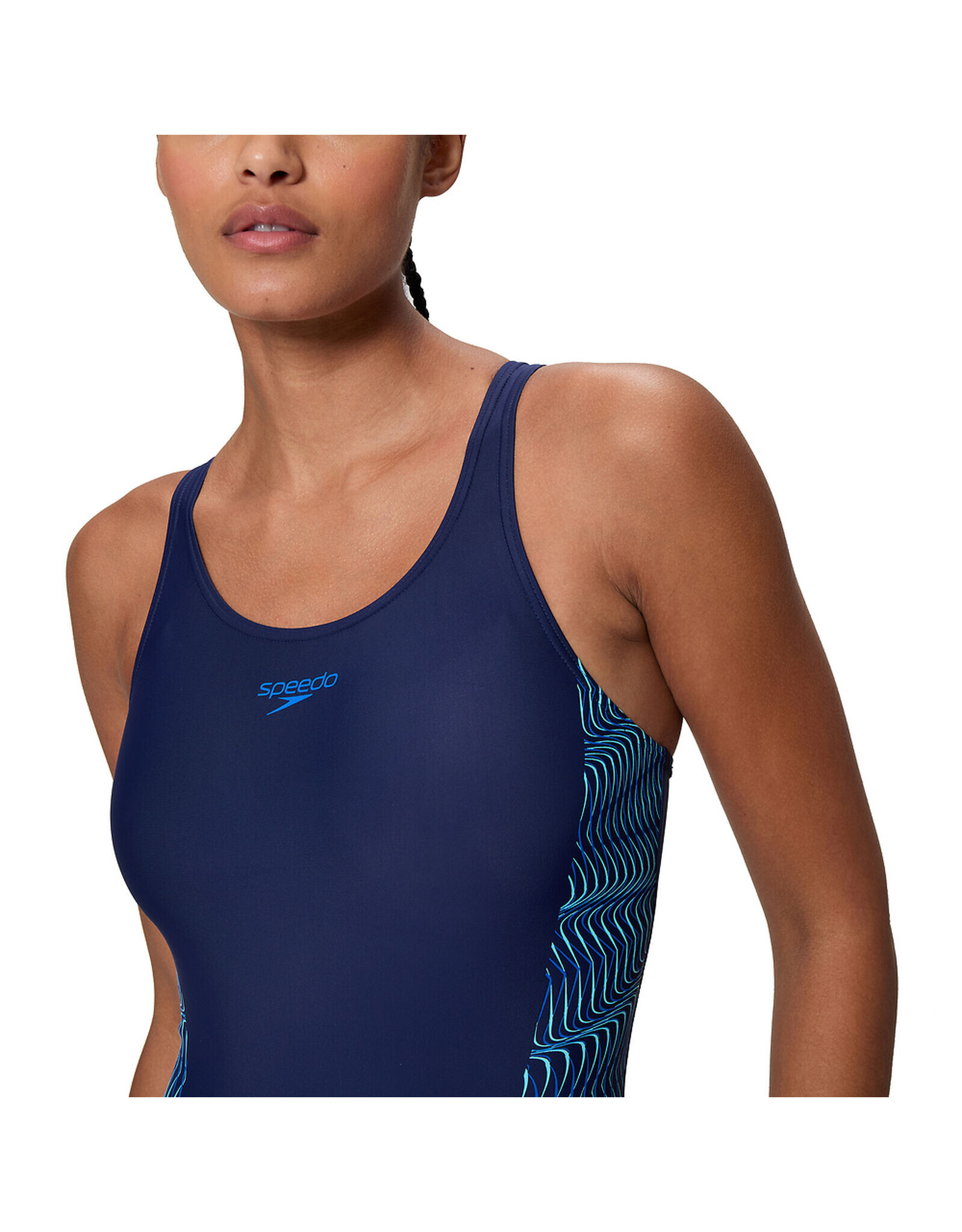 Speedo PLACEM MEDALIST 1P NAV/BLU