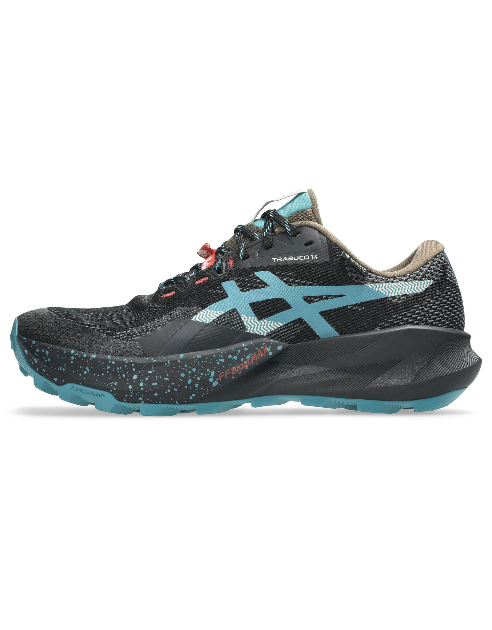 Asics TRABUCO 14 GTX-Heren-BLACK/MISTY PINE