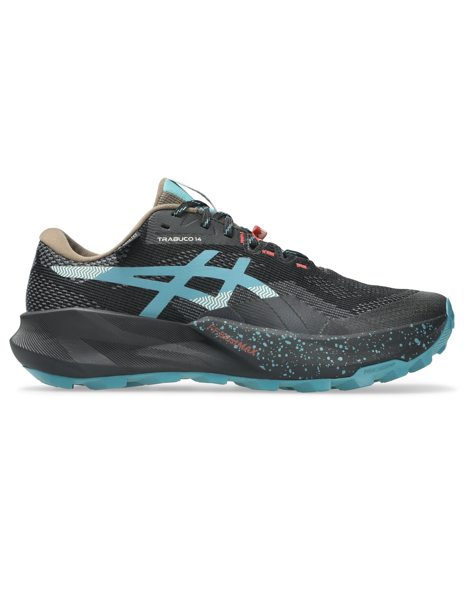 Asics TRABUCO 14 GTX-Heren-BLACK/MISTY PINE