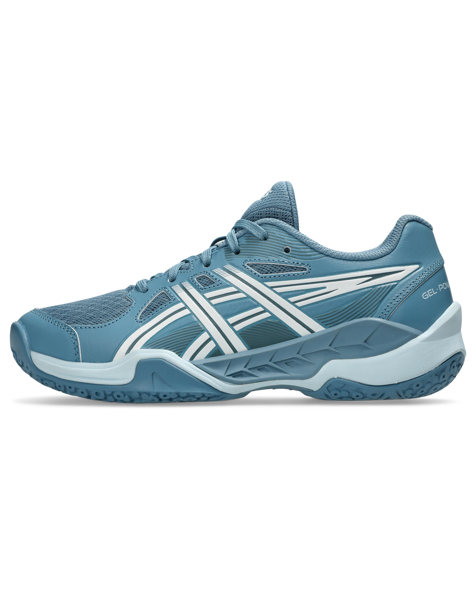 Asics GEL-POWERBREAK GS-Kinderen-SABA BLUE/WHITE