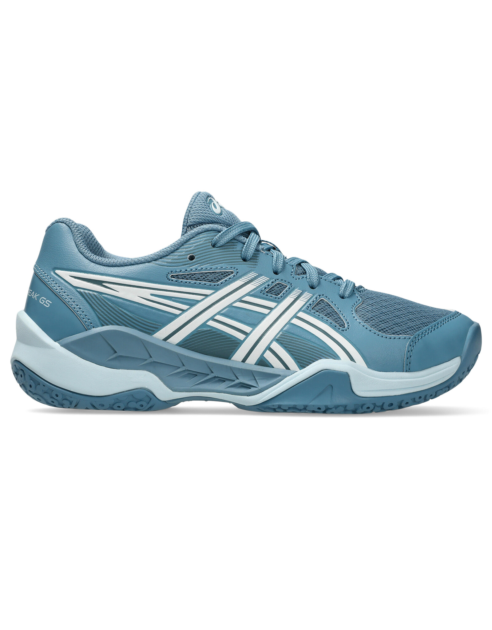 Asics GEL-POWERBREAK GS-Kinderen-SABA BLUE/WHITE