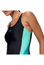 Speedo COLORBLOCK SPLICE 2.0 1P BLA/TUR