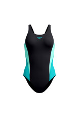 Speedo COLORBLOCK SPLICE 2.0 1P BLA/TUR