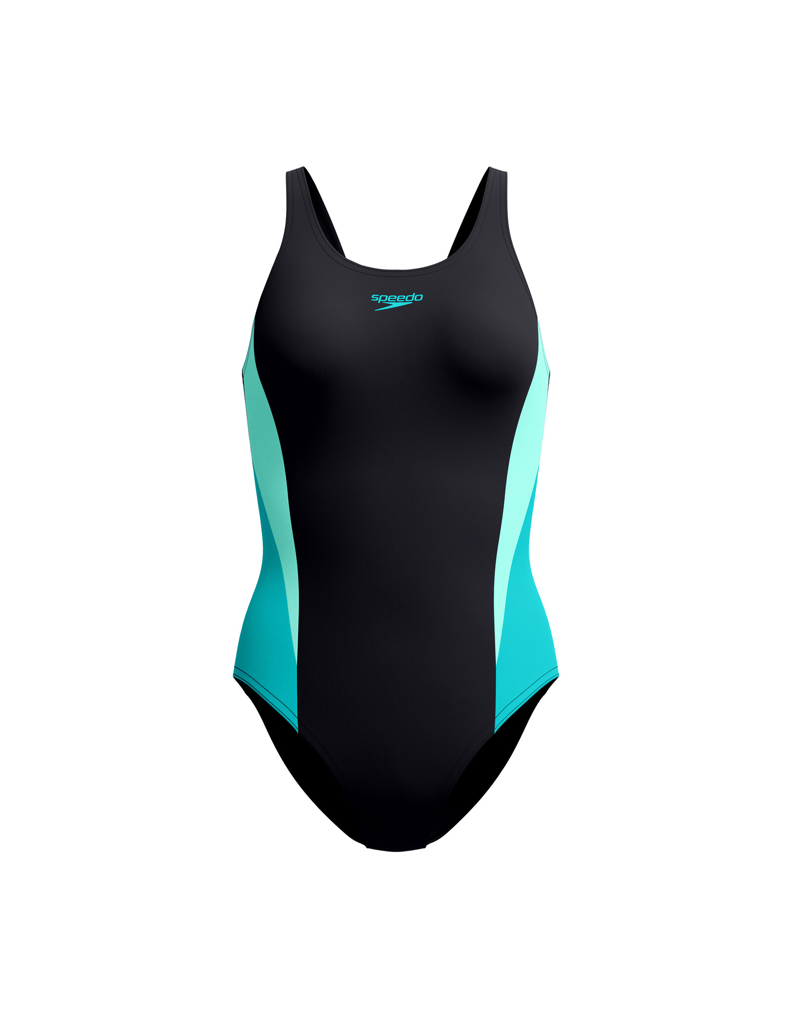 Speedo COLORBLOCK SPLICE 2.0 1P BLA/TUR