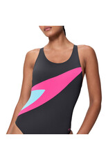 Speedo HYPERBOOM BUTTERFLY BACK 1P BLA/PIN