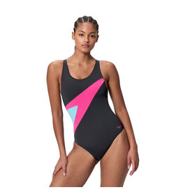 Speedo HYPERBOOM BUTTERFLY BACK 1P BLA/PIN