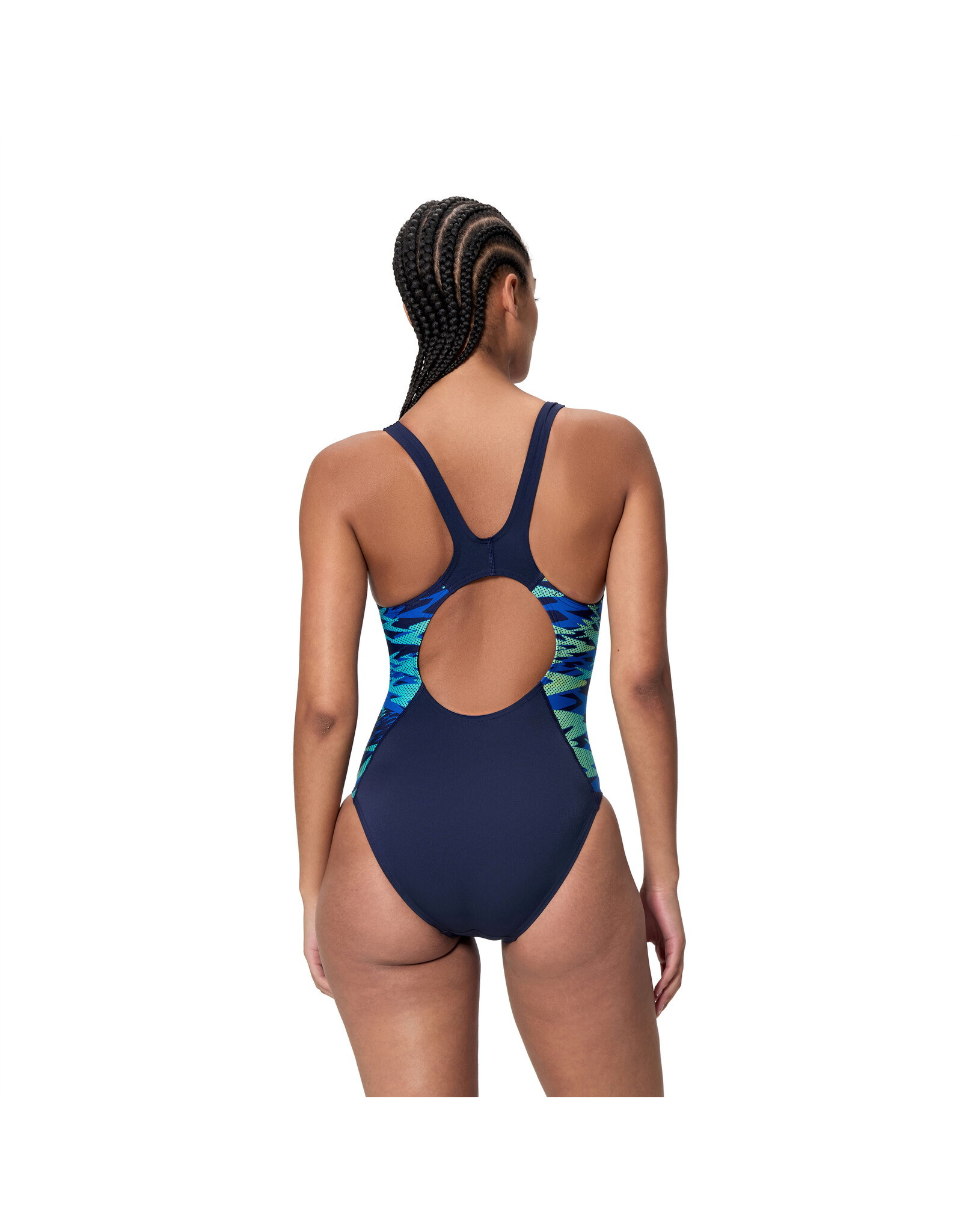 Speedo HYPERBOOM SPLICE MUSCLEB 1P NAV/BLU