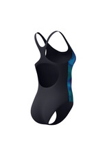 Speedo PRINT MEDALIST 1P BLA/TUR