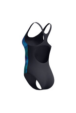 Speedo PRINT MEDALIST 1P BLA/TUR