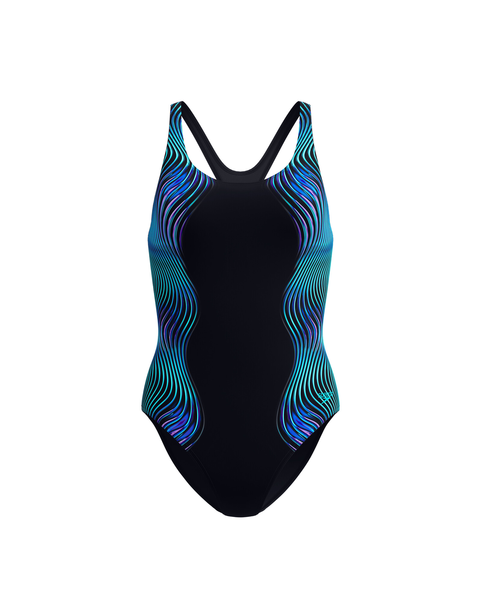 Speedo PRINT MEDALIST 1P BLA/TUR