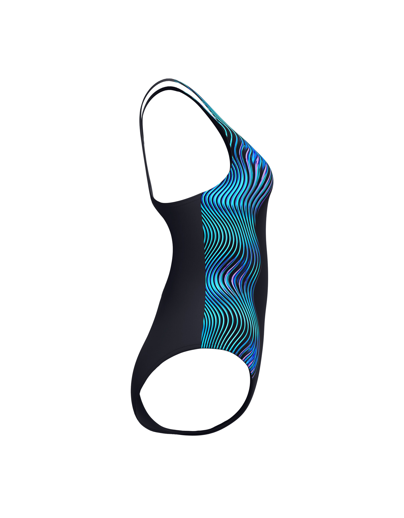 Speedo PRINT MEDALIST 1P BLA/TUR