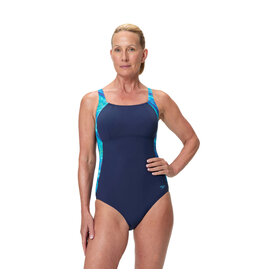 Speedo PRINT LUNA LUSTRE 1P NAV/BLU