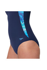 Speedo PRINT LUNA LUSTRE 1P NAV/BLU