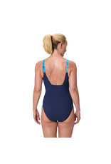 Speedo PRINT CONTOUR ECLIPSE 1P NAV/BLU