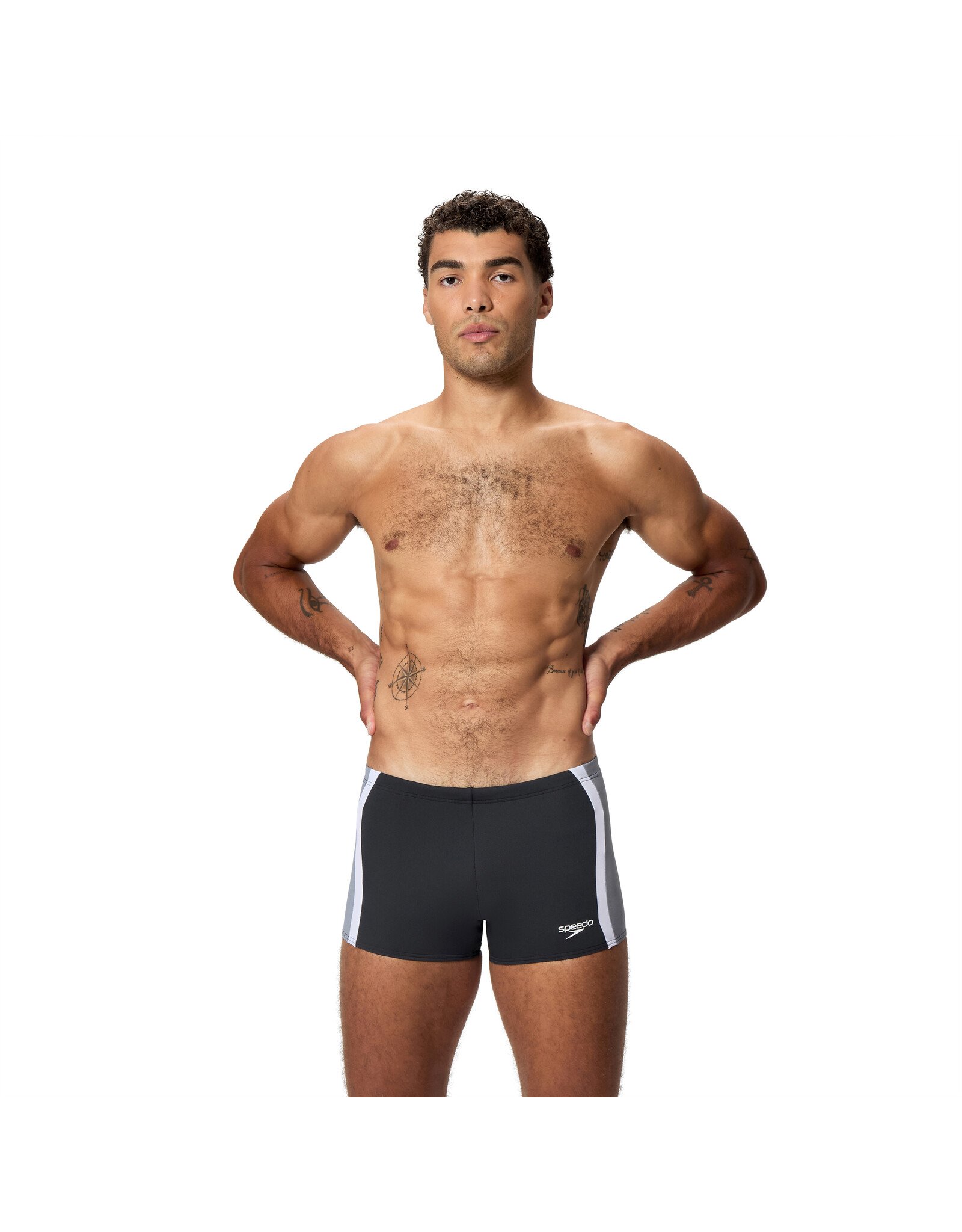 Speedo SOLID SPLICE AQSH BLA/GRE