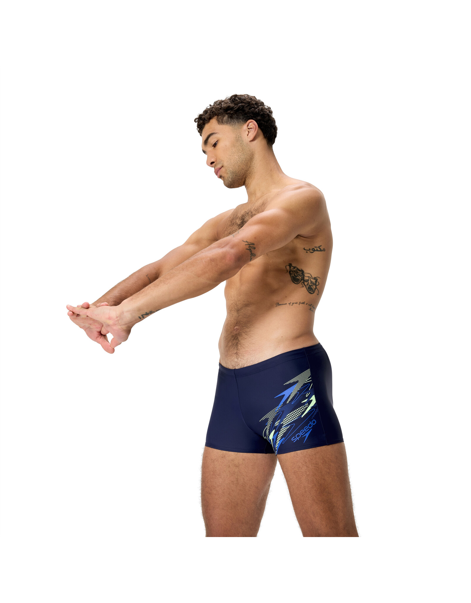 Speedo MEDLEY LOGO AQSH NAV/BLU