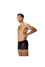 Speedo MEDLEY LOGO AQSH BLA/RED