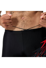 Speedo MEDLEY LOGO AQSH BLA/RED