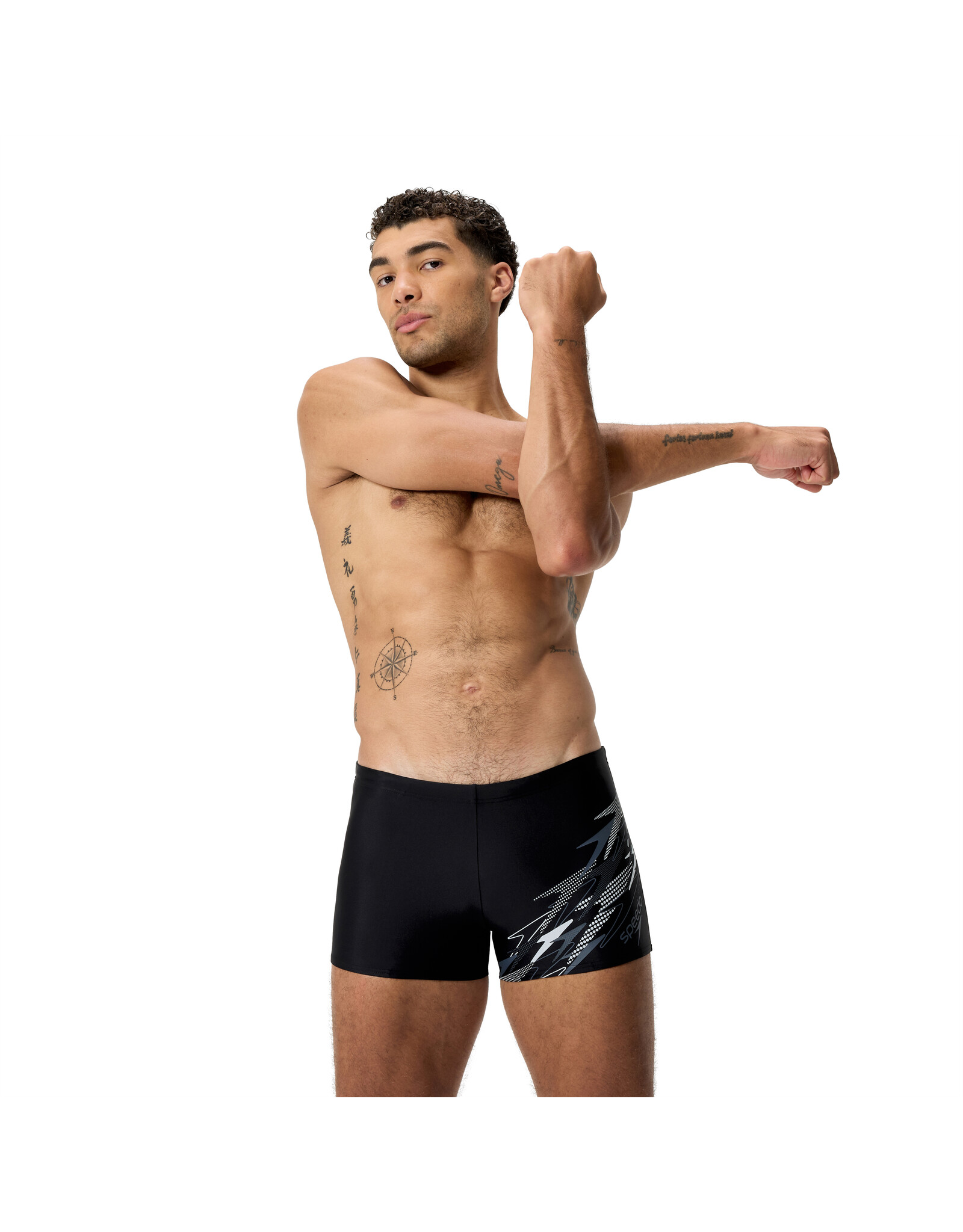 Speedo MEDLEY LOGO AQSH BLA/GRE