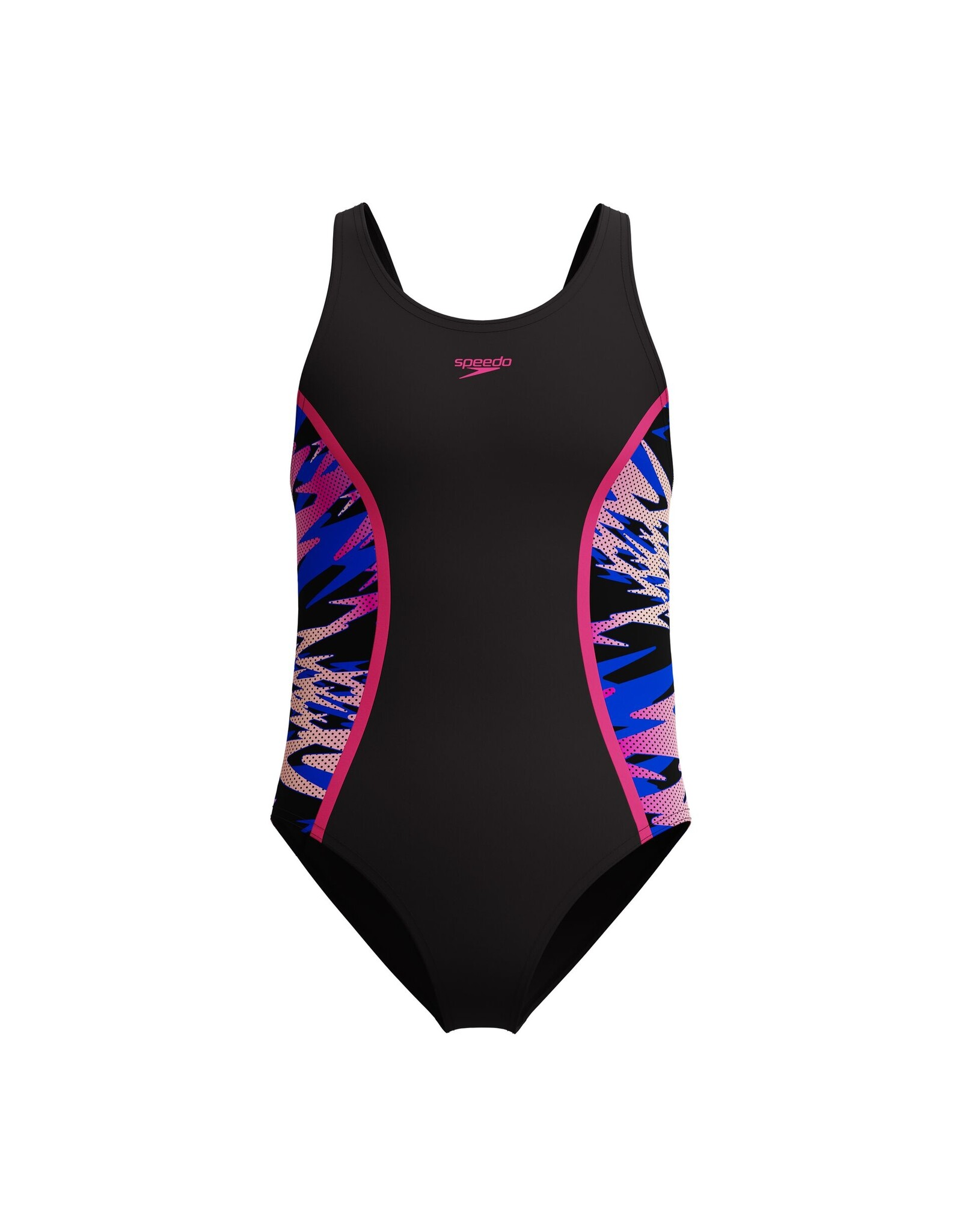 Speedo H-BOOM SPLICE MUSCLEB 1P BLA/PIN