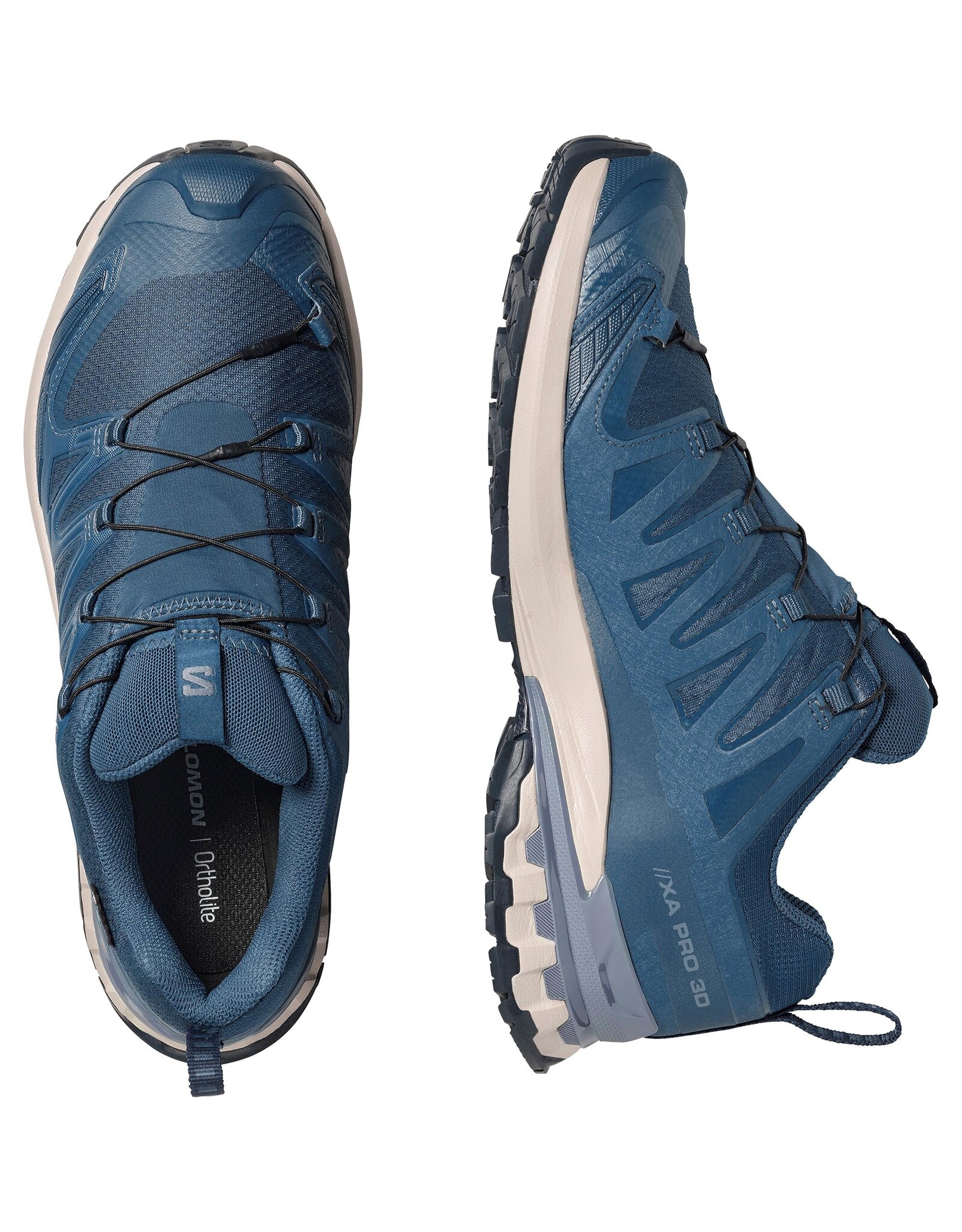 Salomon XA PRO 3D V9 GTX-Heren-Spellbound / Grisaille / Maritime Blue