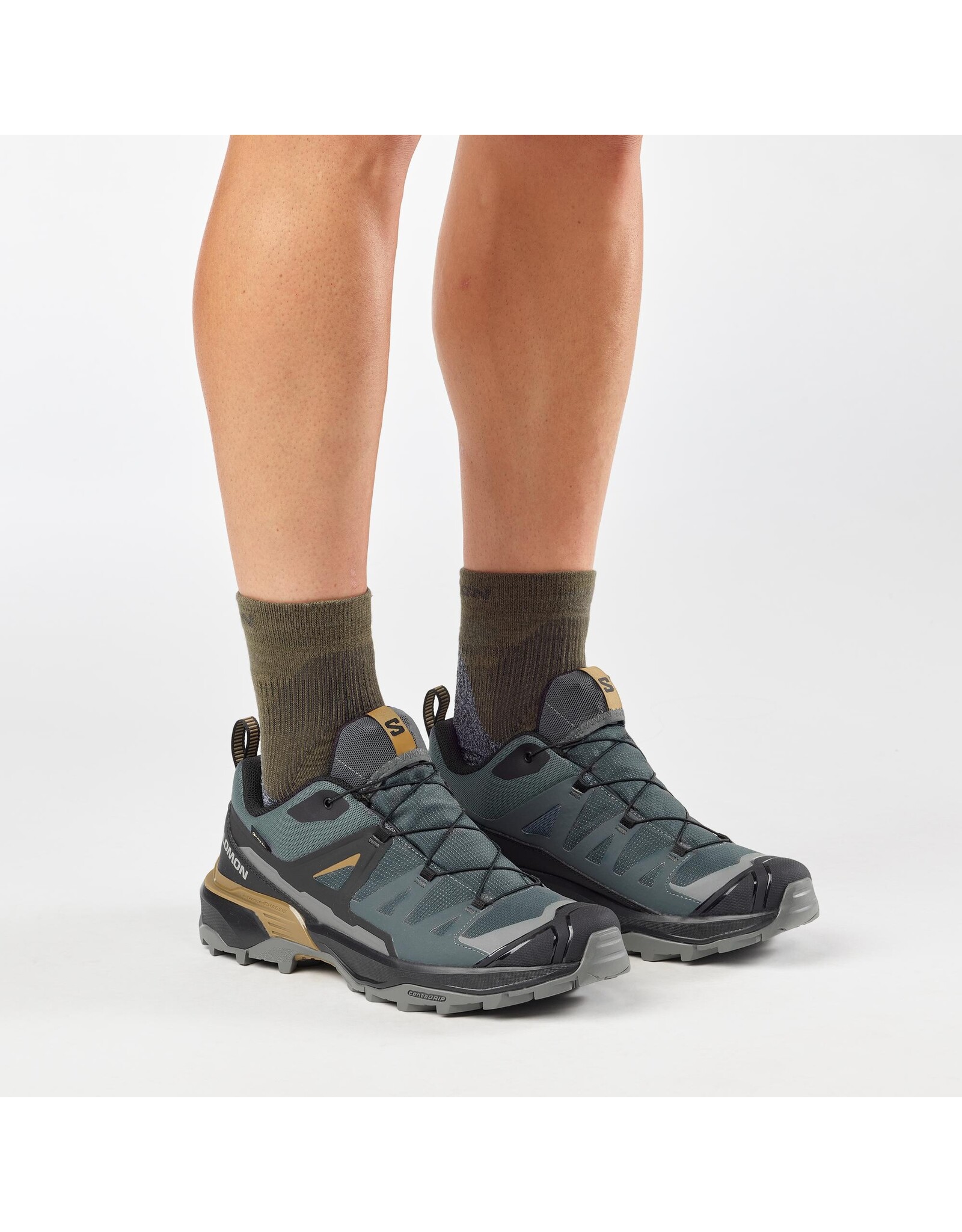 Salomon X ULTRA 360 GTX-Heren-Urban Chic / Black / Brilliant Olive