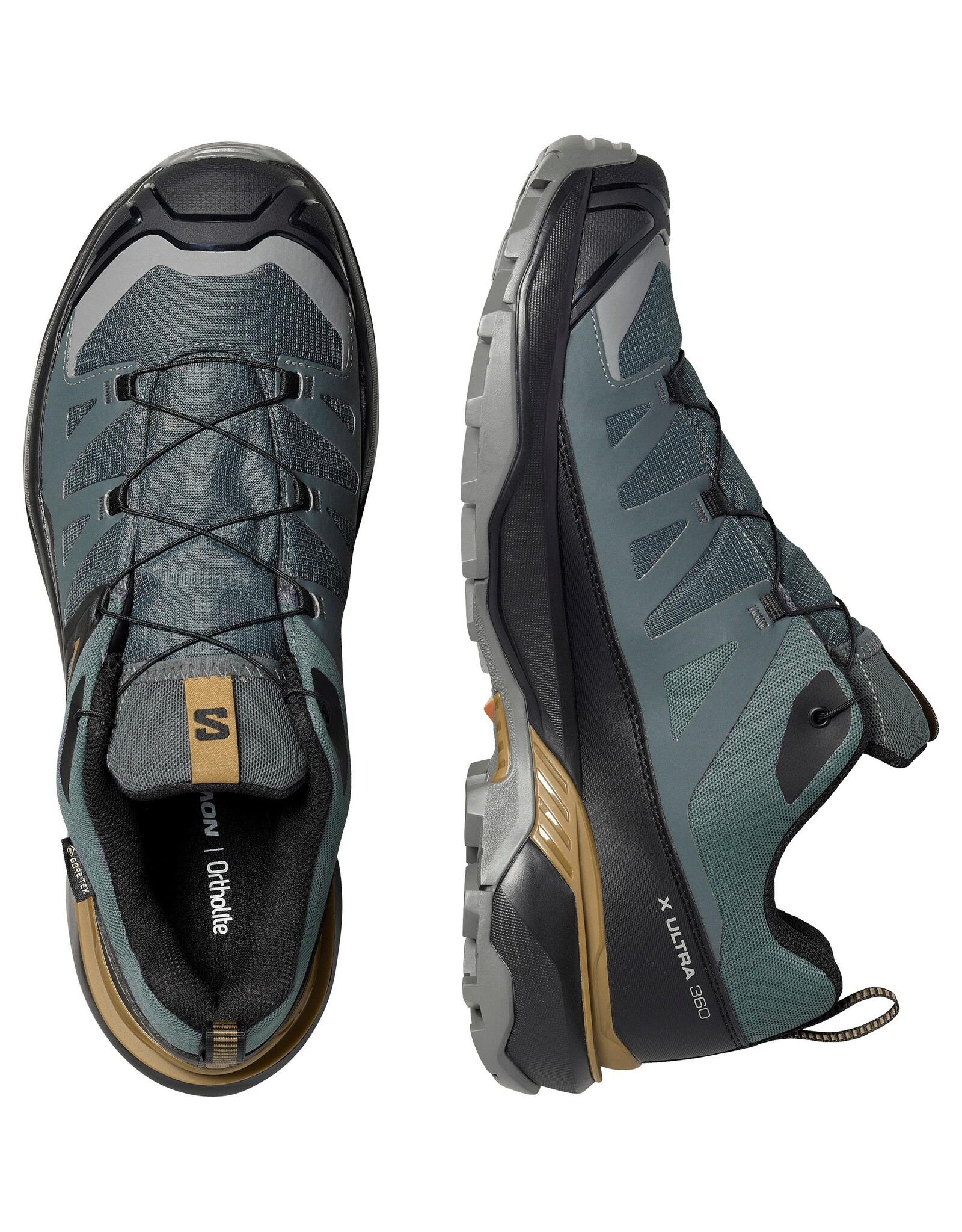 Salomon X ULTRA 360 GTX-Heren-Urban Chic / Black / Brilliant Olive