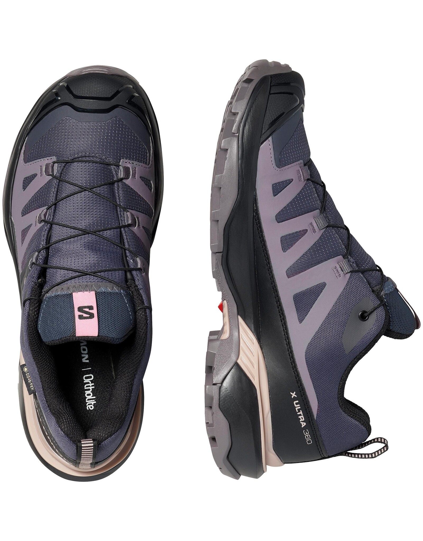 Salomon X ULTRA 360 GTX W-Dames-Nine Iron / Excalibur / Shadow Gray