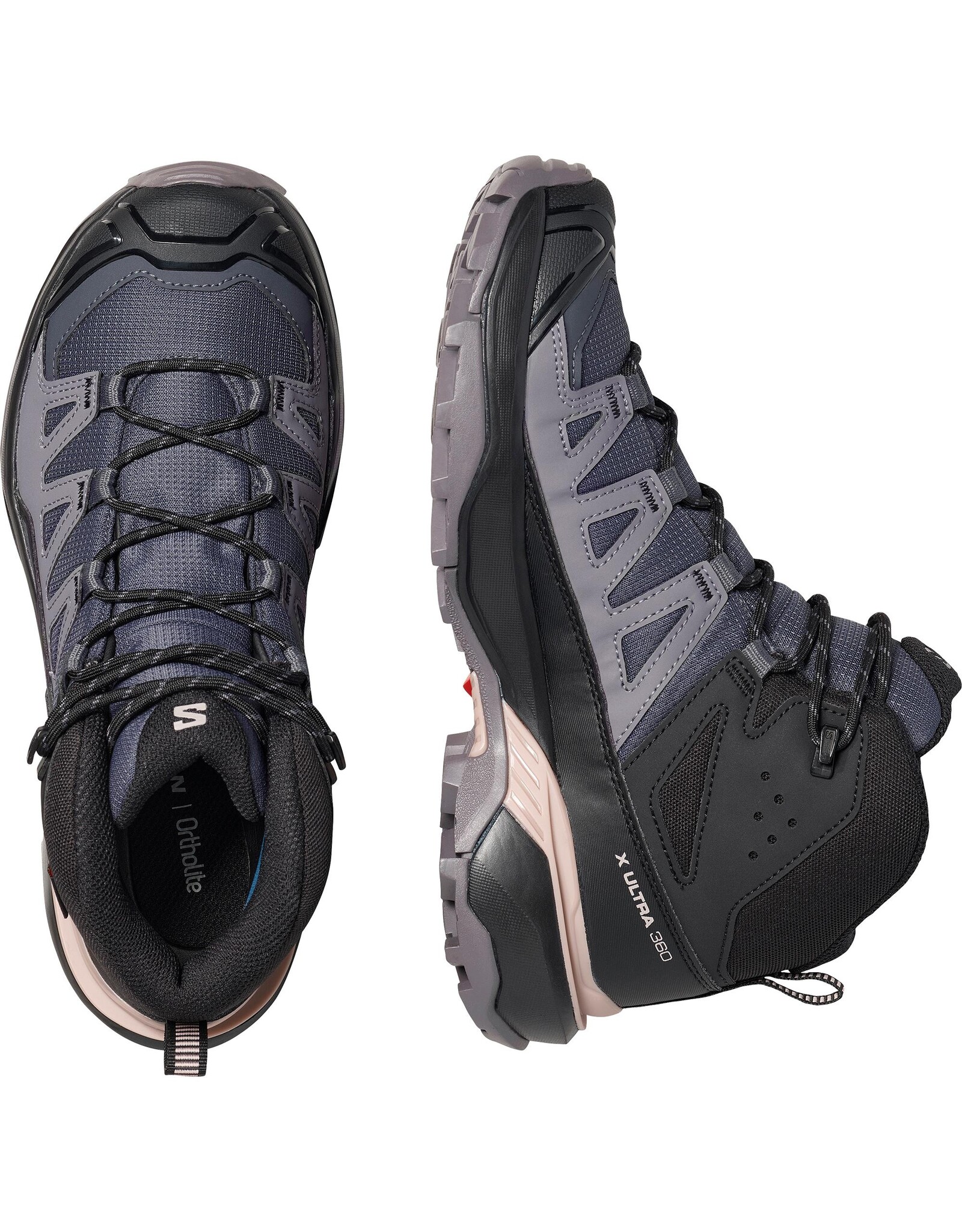 Salomon X ULTRA 360 MID GTX W-Dames-Nine Iron / Excalibur / Shadow Gray