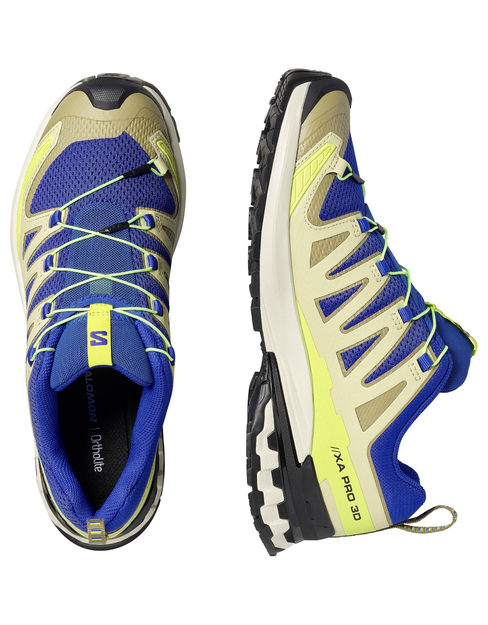 Salomon XA PRO 3D V9-Heren-Bluing / Bog / Acid Lime