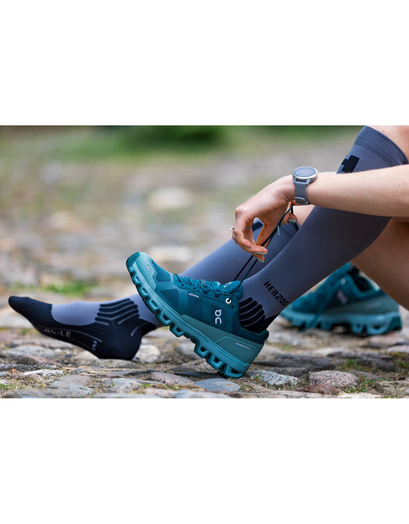 Herzog Support Socks Size I grey