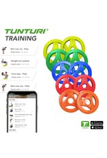 Tunturi Tunturi Aerobic Plates Rubber 0.5kg, Pair