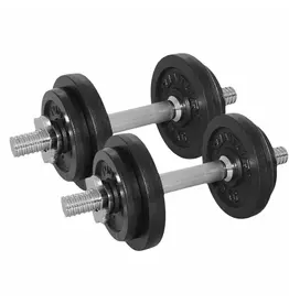 Tunturi Tunturi Dumbbellset 20kg, with 2 Bars Screw
