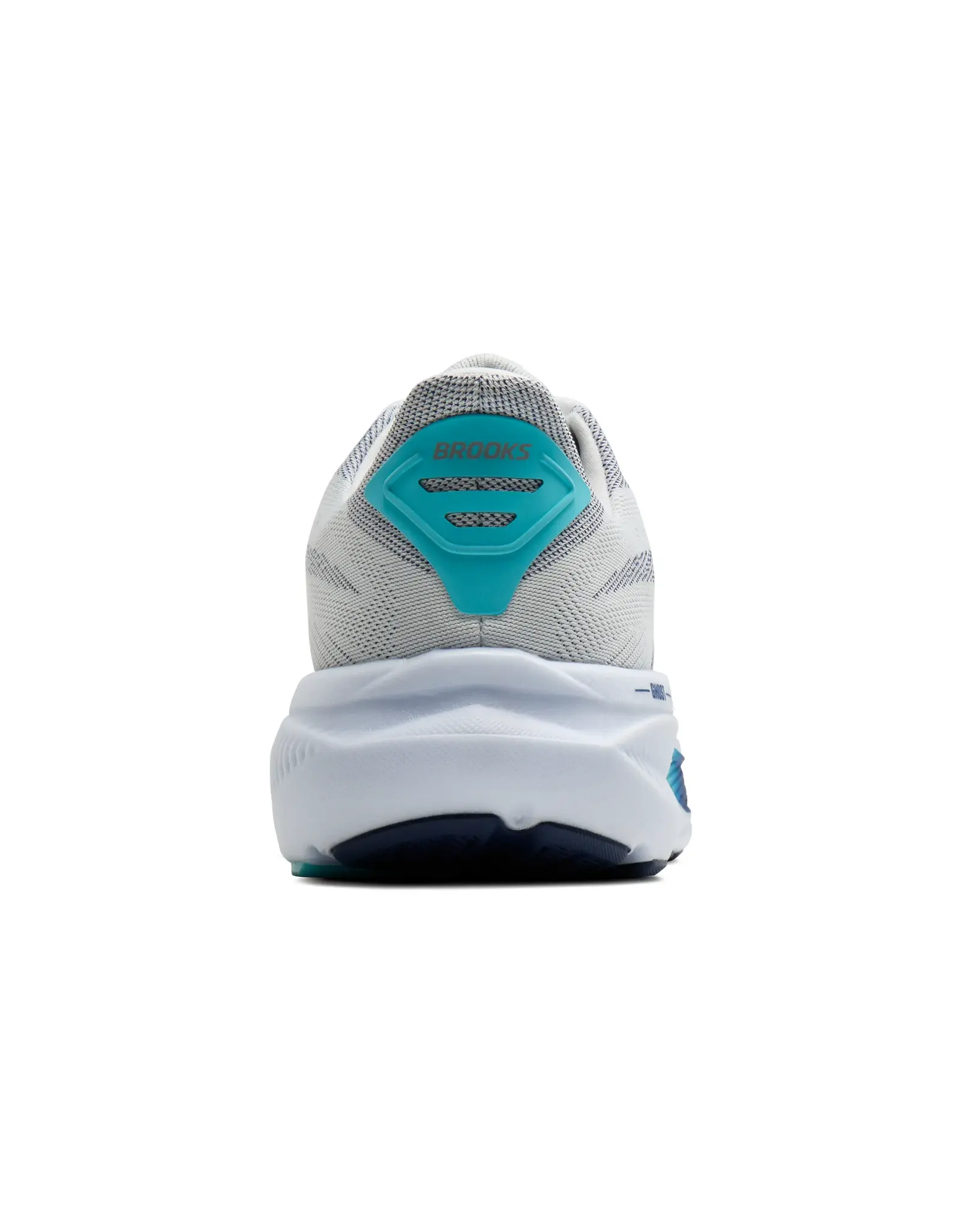 Brooks Ghost 17-Heren-White/Beacon Blue/Ipanema