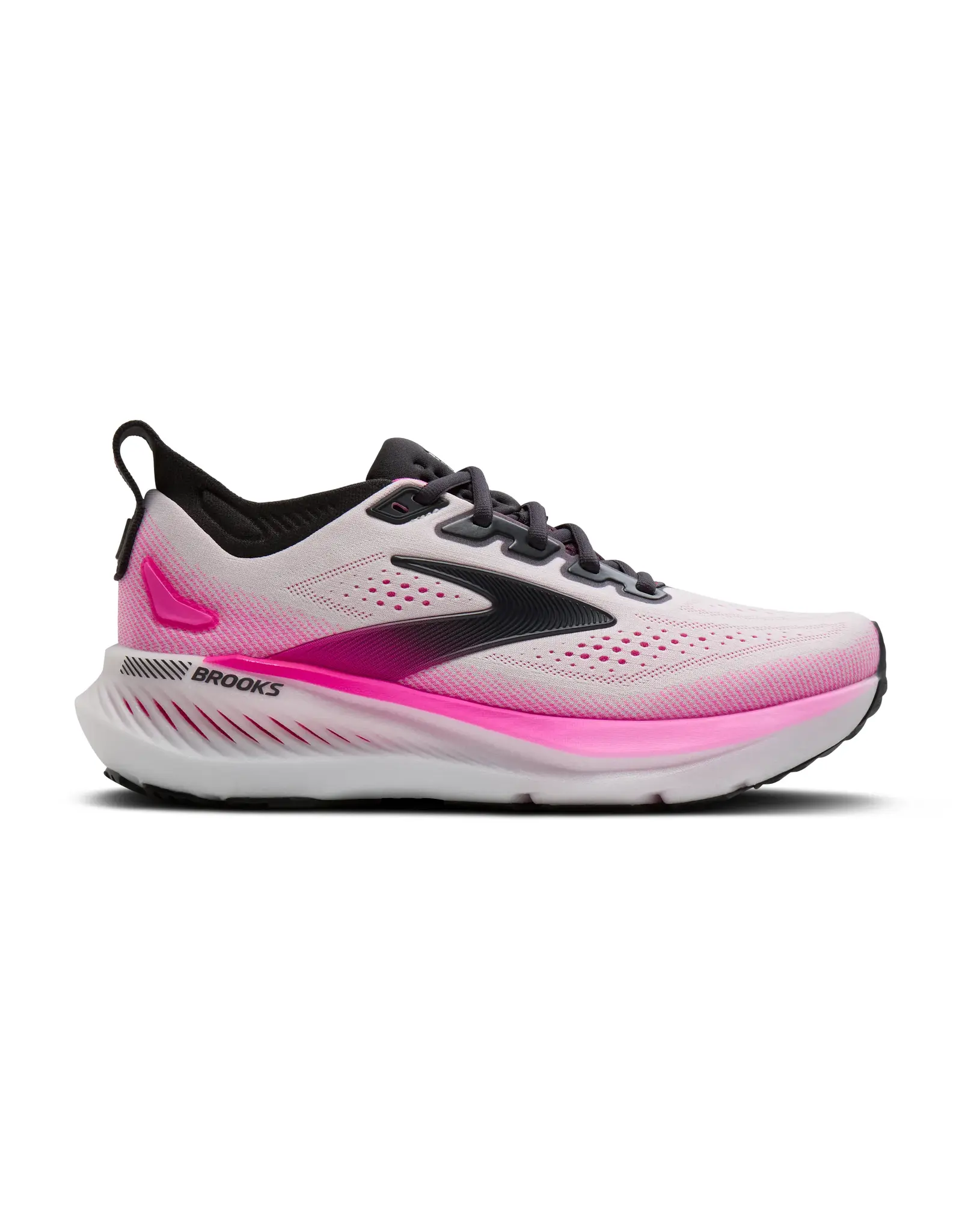 Brooks Glycerin GTS 23-Dames-White/Phantom/Cyber Pink